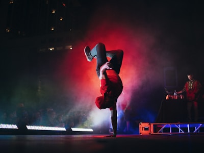 Dance Instructor teaching class
